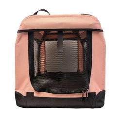 PetEasy Luxury Soft Transportbur Ljusrosa