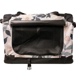 PetEasy Luxury Soft Transportbur Blommig