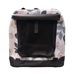PetEasy Luxury Soft Transportbur Blommig