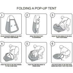 PetEasy Pop-up Tält till utställning Turkos
