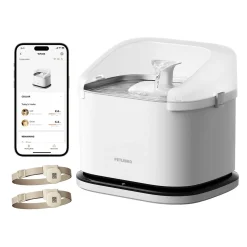 Petlibro Dockstream RFID Multi Cats Vattenfontän Vit