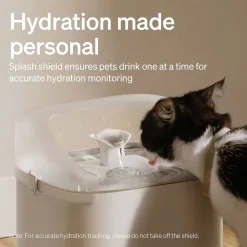 Petlibro Dockstream RFID Multi Cats Vattenfontän Vit