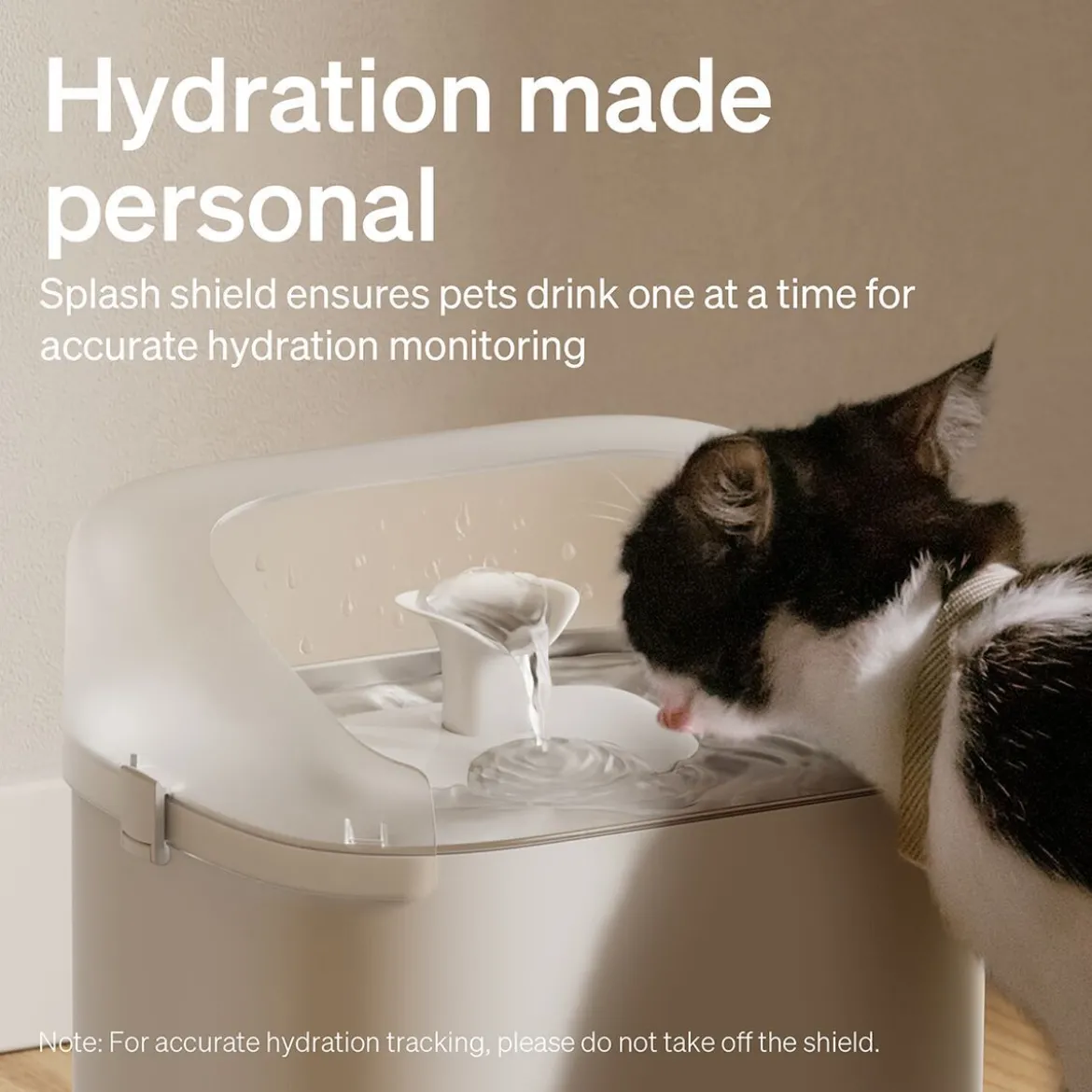 Petlibro Dockstream RFID Multi Cats Vattenfontän Vit