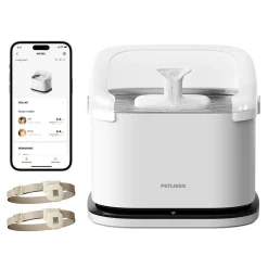 Petlibro Dockstream RFID Multi Cats Vattenfontän Vit