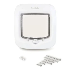 PetSafe Microchip Kattlucka Vit