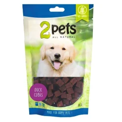 2Pets Cubes med Anka 100 g