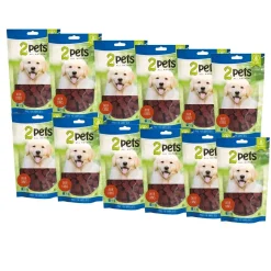 2Pets Cubes med Hjort 12x100 g