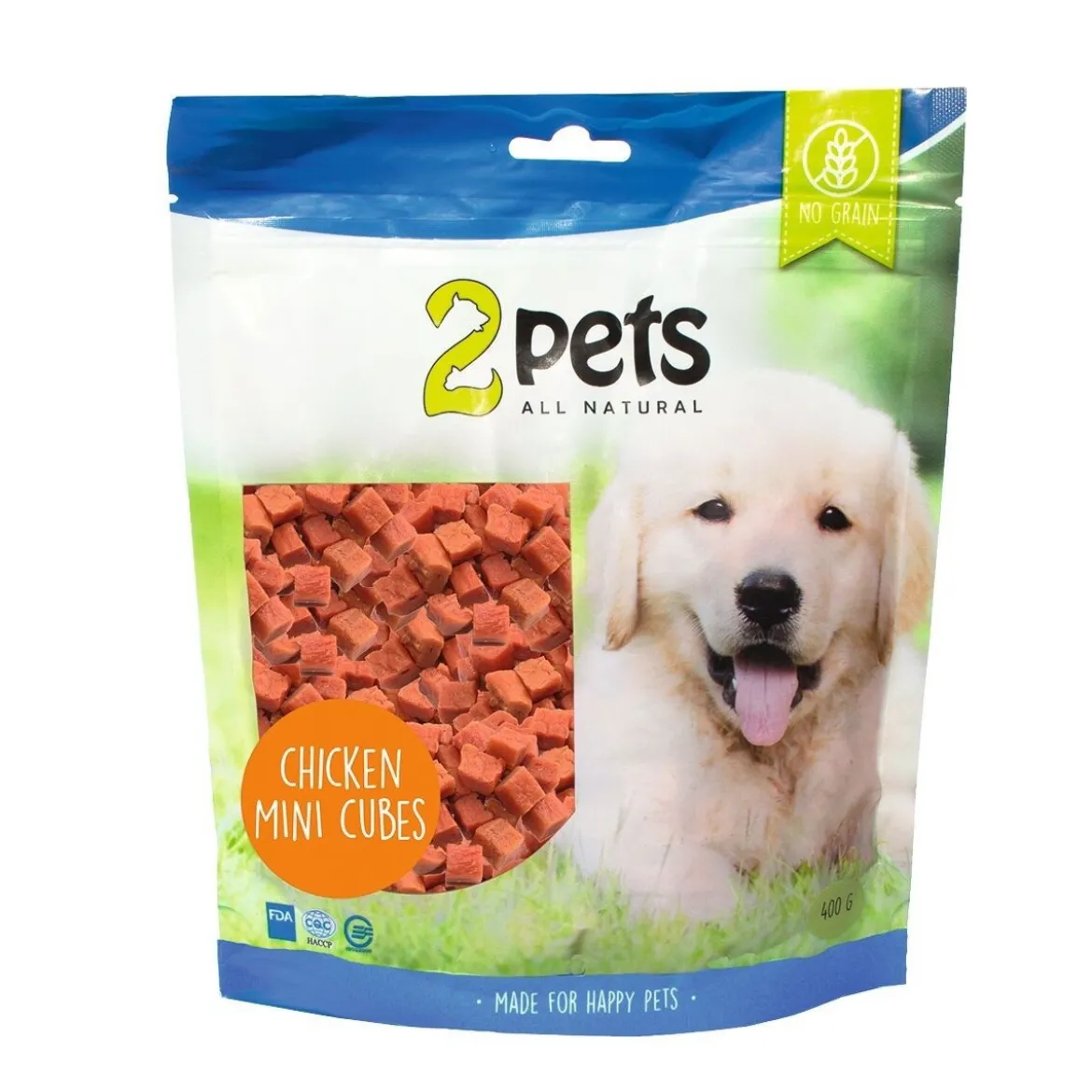 2pets Minicubes Hundgodis med Kyckling 400 g