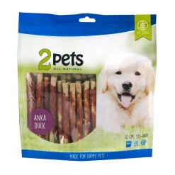 2pets Munchy Tuggpinne med Anka 12 cm 30-pack