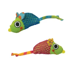 Petstages Catnip Dental Mice 2-pack