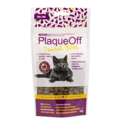 PlaqueOff Cat Dental Bites 60 g