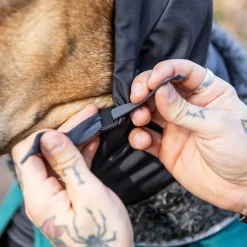 Pomppa Huppu Halsduk till Hund Graphite