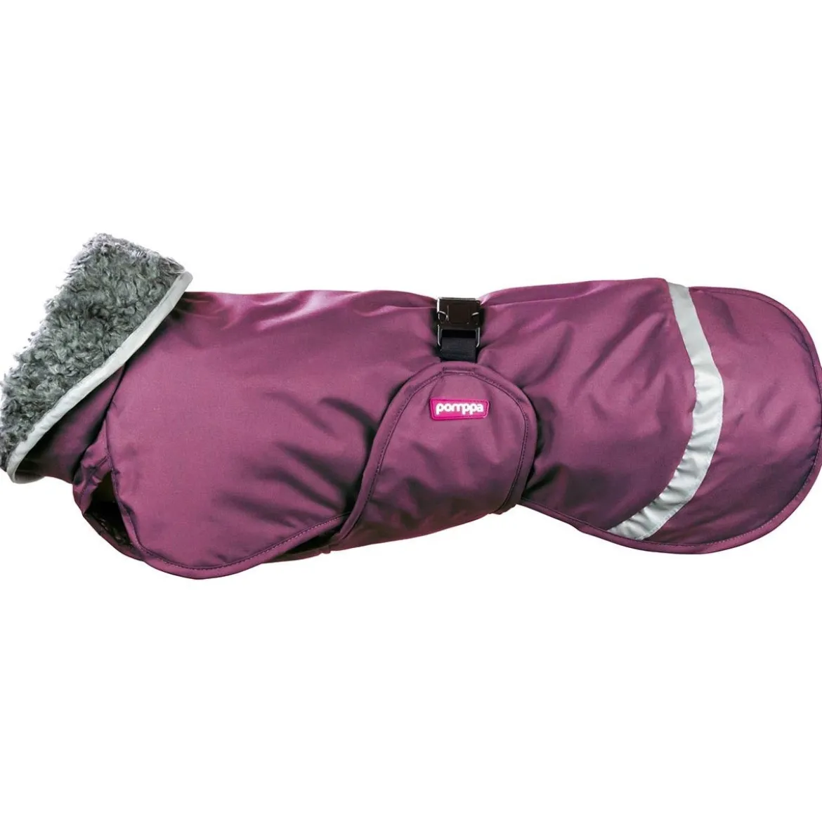Pomppa Perus Vintertäcke Hund Plum