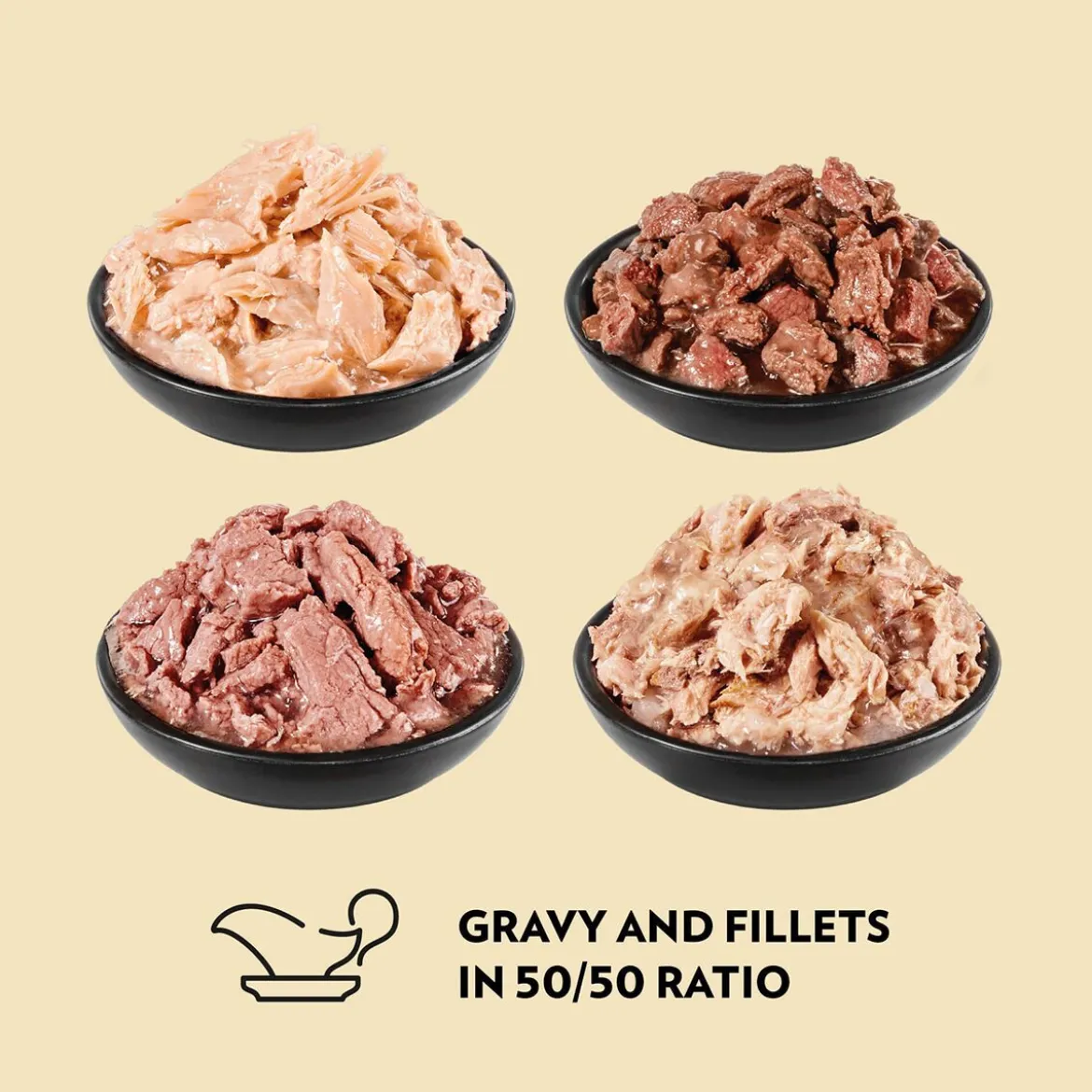PrimaCat Classic Valuepack in Gravy 48x85 g