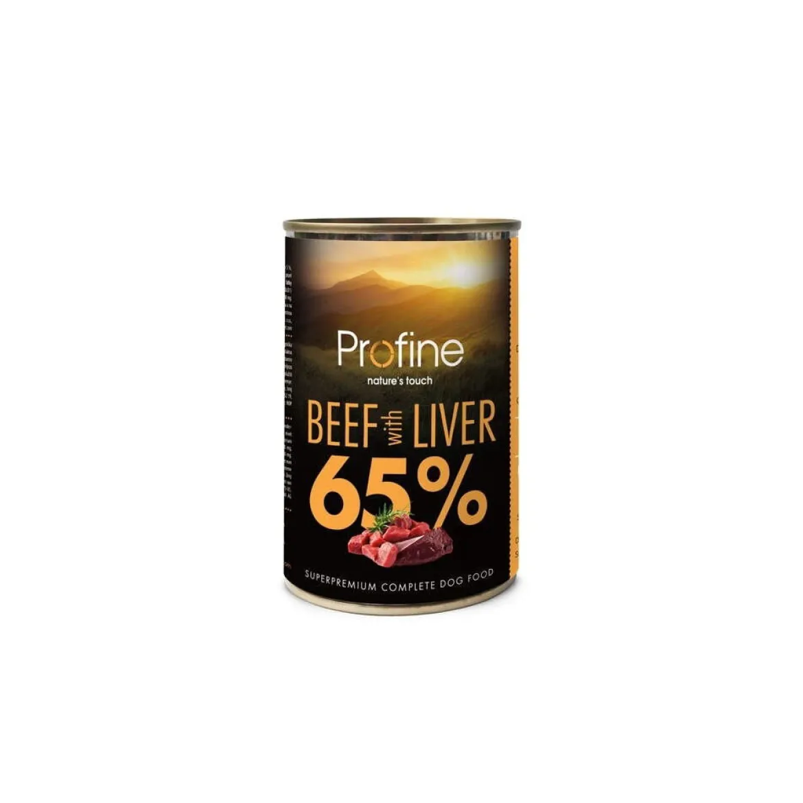 Profine Can Pure Meat Beef, Beef Liver & Potato 400 g