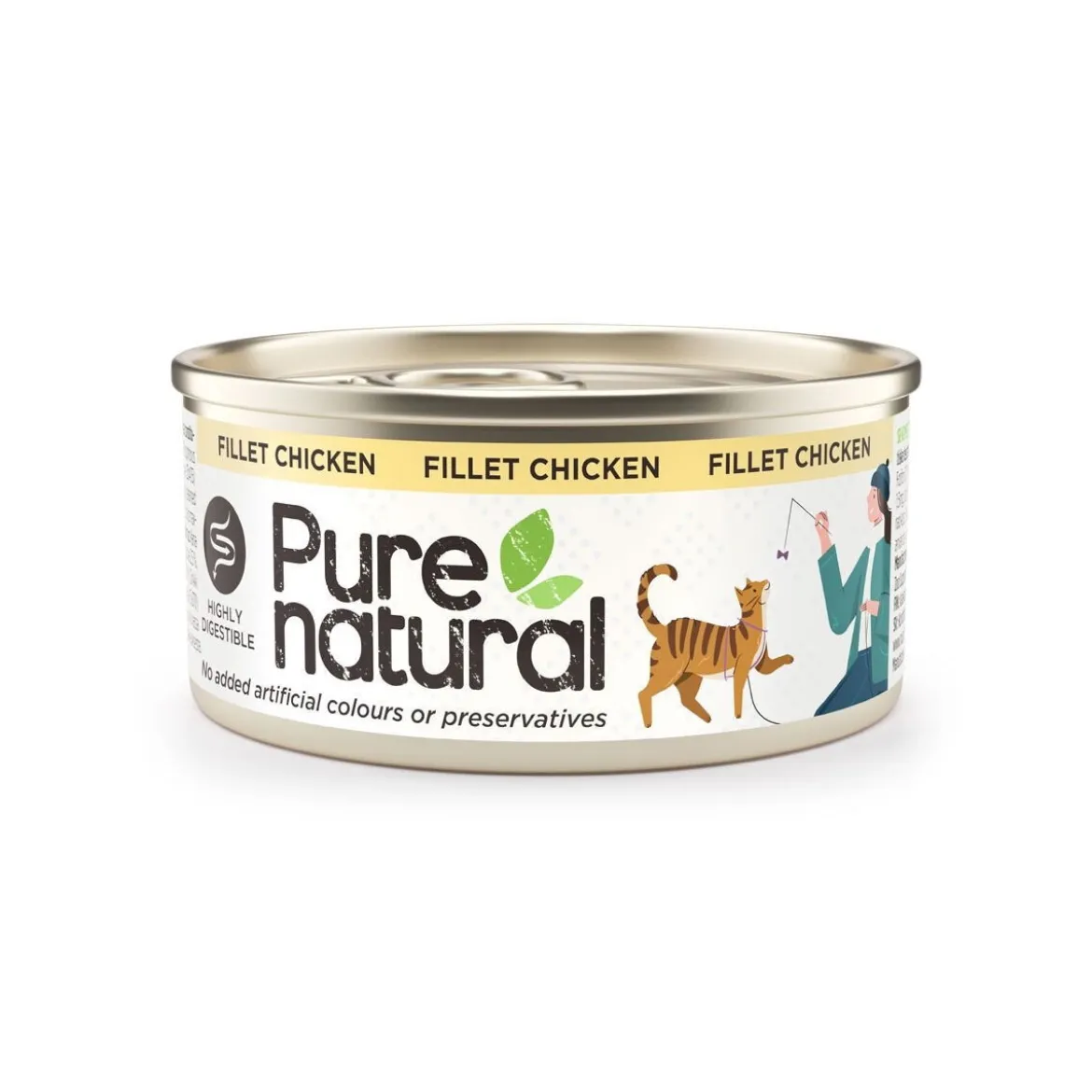 Purenatural Cat Adult Chicken Fillet Våtfoder till Katt 70 g