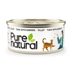 Purenatural Cat Fillet Tuna & Shrimps Tilläggsfoder till Katt 70 g