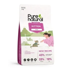 Purenatural Cat Kitten Duck Torrfoder till Katt
