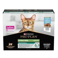 Purina Pro Plan Sterilised Main Terrine With Cod 10x75 g