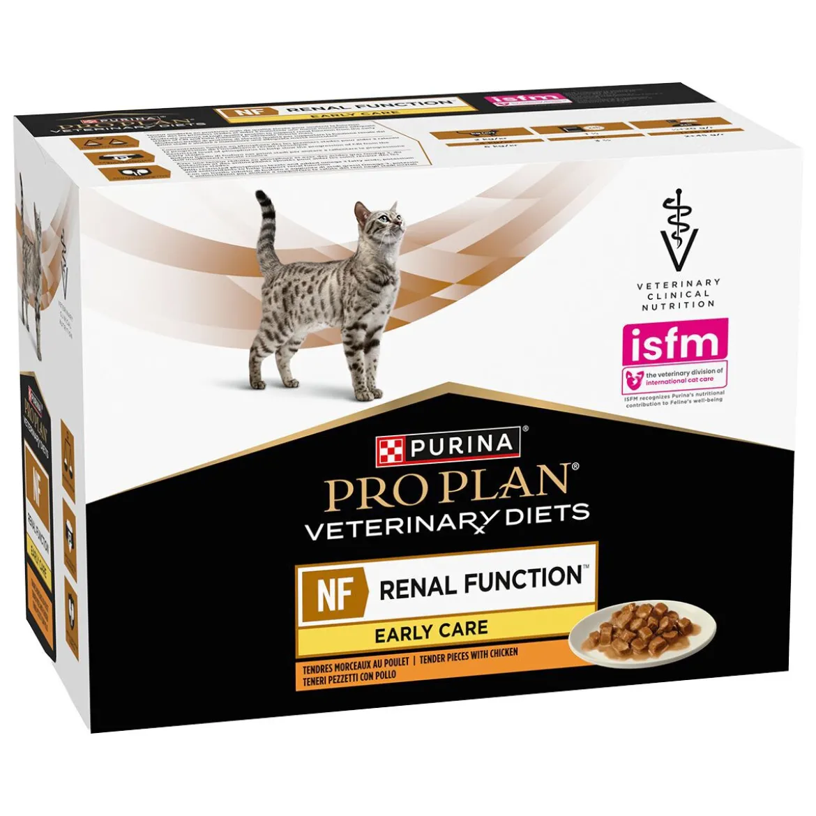 Purina Pro Plan Veterinary Diets Feline NF Renal Functionarly Care Chicken 10x85 g