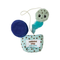 Quirky Kitty Hide-a-Toy Kattleksak Glasskula med Kattmynta