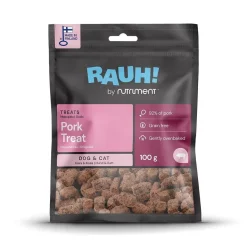 RAUH! Torkade bitar av Gris 100 g