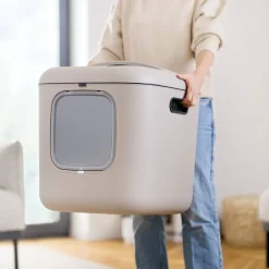 Rotho MyPet Biala Kattlåda med Tak XL Beige