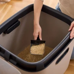 Rotho MyPet Biala Kattlåda med Tak XL Beige