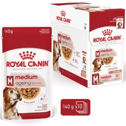 Royal Canin Medium Ageing 10+ Våtfoder (10x140g)