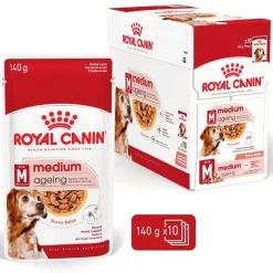 Royal Canin Medium Ageing 10+ Våtfoder (10x140g)