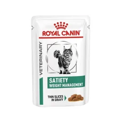 Royal Canin Veterinary Diets Cat Satiety Weight Management Gravy 12x85 g