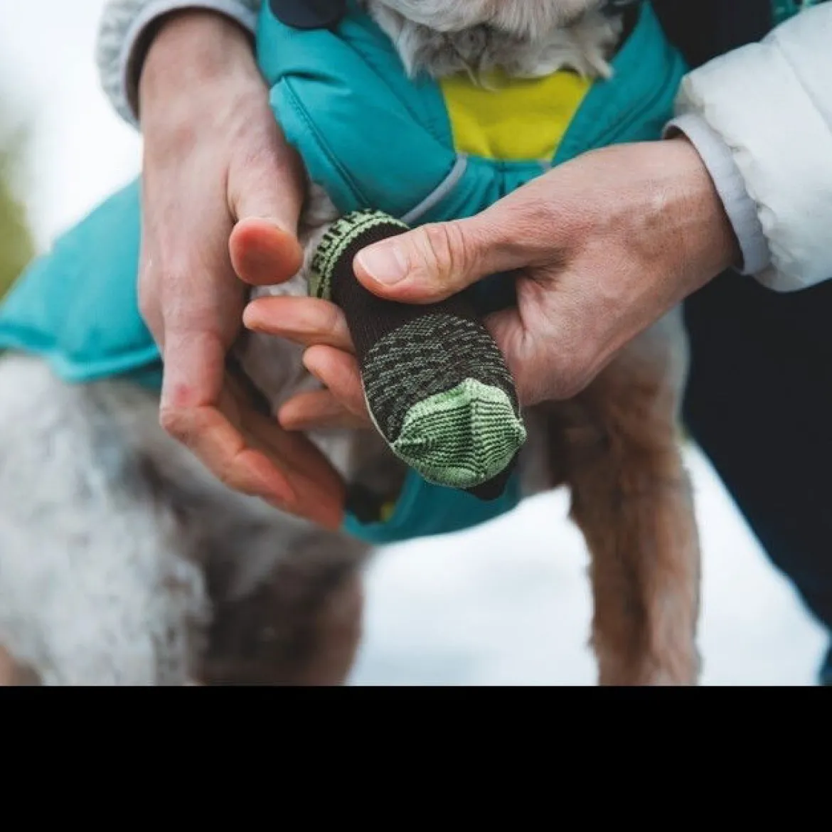 Ruffwear Bark'n'Boot Hundsocka Brun
