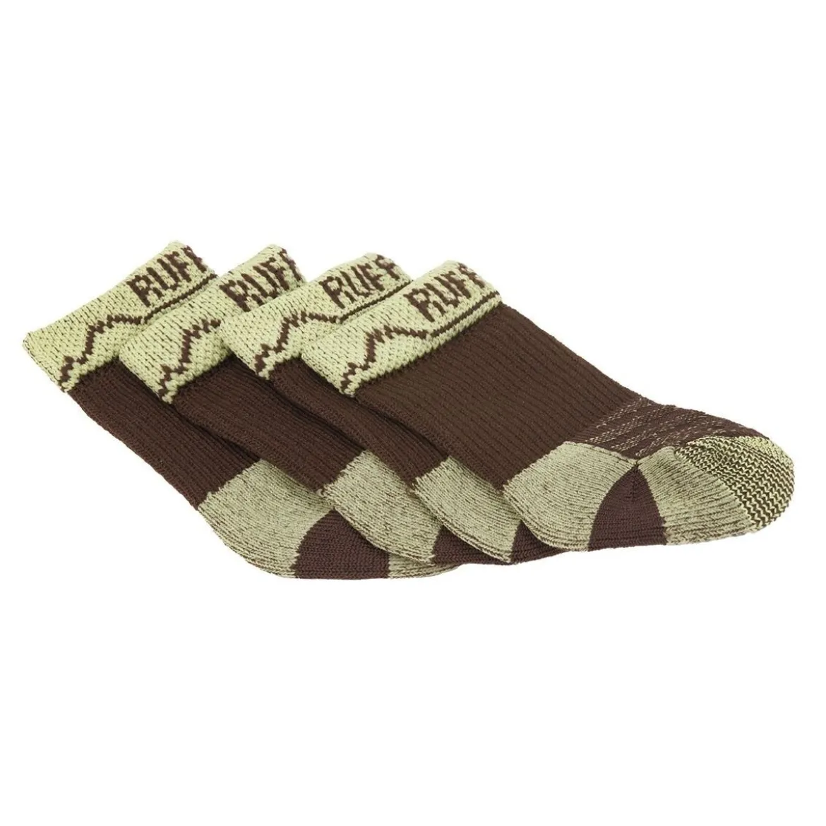 Ruffwear Bark'n'Boot Hundsocka Brun