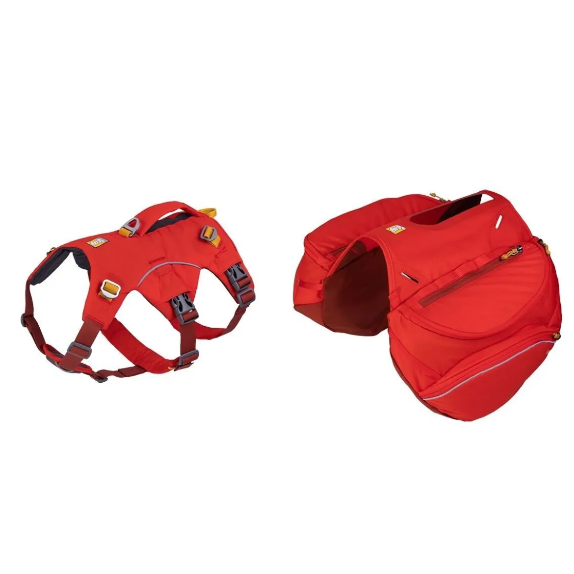 Ruffwear Palisades Klövjeväska Röd