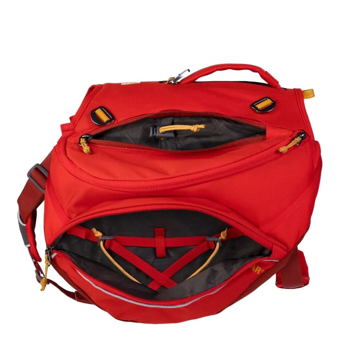Ruffwear Palisades Klövjeväska Röd