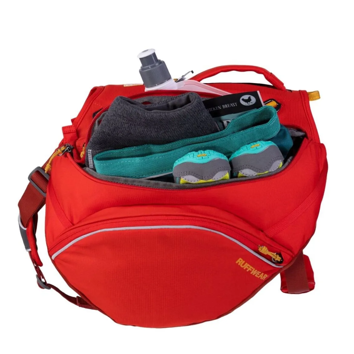 Ruffwear Palisades Klövjeväska Röd