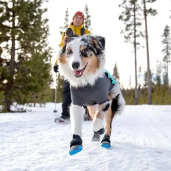 Ruffwear Polar Trex Hundskor 2-pack Blå