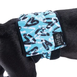 RuttuNuttu Skvättskydd Blå med Hjärtan