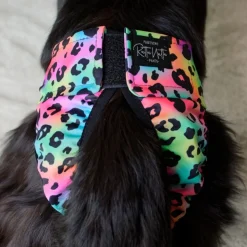 RuttuNuttu Tikskydd Rosa/Blå Leopard