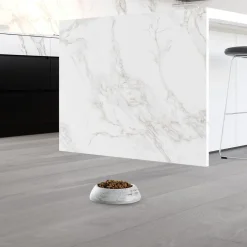 Savic Delice Matskål i Plast med Anti-Slip Marmor