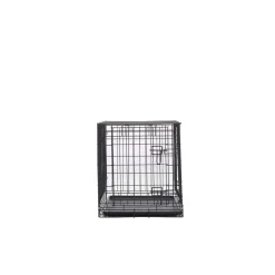 Savic Dog Cottage Hundbur Metall Svart