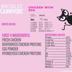 Schesir Born Carnivore Chicken & Egg Baby