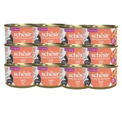 Schesir Cat Adult Salmon in Gravy 85 g