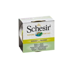 Schesir Cat Adult Tuna & Beef Gravy 70 g