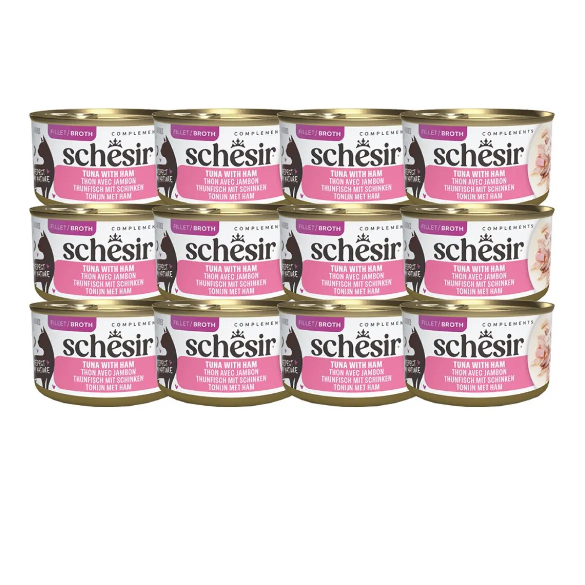 Schesir Cat Adult Tuna & Ham Gravy 70 g