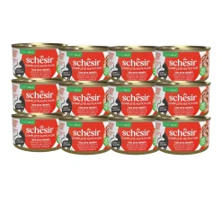 Schesir Cat Adult Tuna & Prawns Jelly 85 g