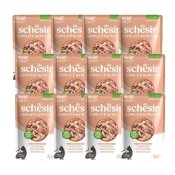 Schesir C&B Tuna with Salmon in Jelly Pouch 85 g
