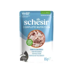 Schesir C&B Tuna with Sea bass in Jelly Pouch 85 g