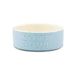 Scruffs My First Bowl Matskål Keramik Blå