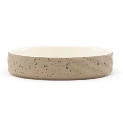 Scruffs Zen Kattskål i Keramik Brun 13 cm